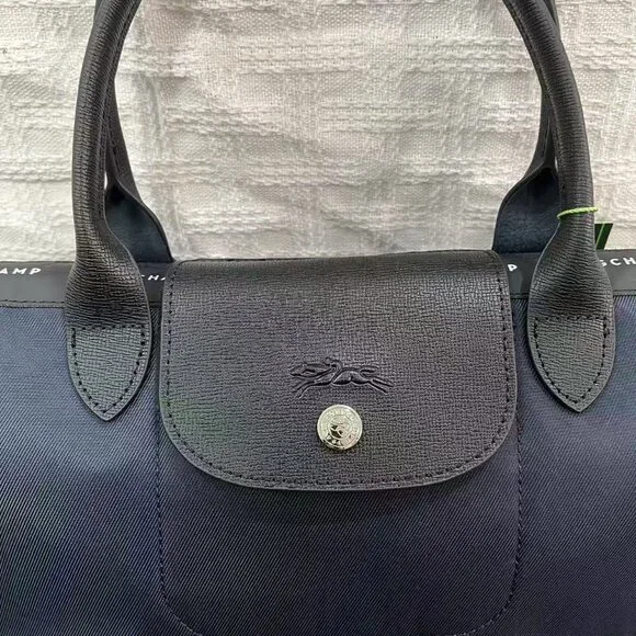 Medium Longchamp Navy Blue Crossbody Bag - Picture 3 of 5